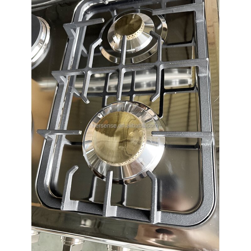 Gas Oven Range Manufacturer - High Quality 6 Burner 120L Large Capacity Built-in for Household Hotel