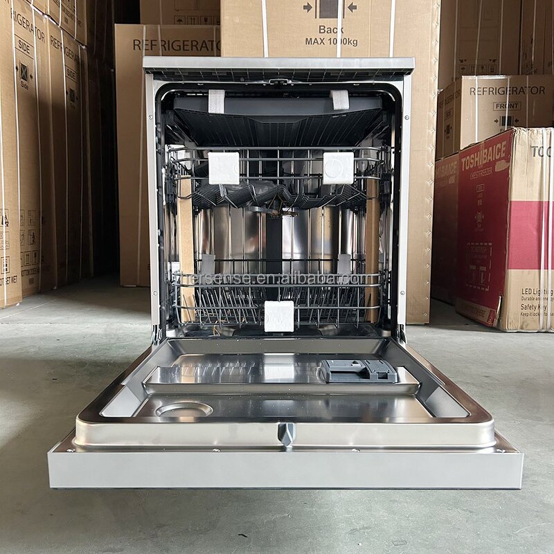 Dish Washer Manufacturer - Auto Stainless Steel High Quality 220V Inverter Large 16 Sets 60CM Width Built in