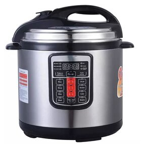 Rice Cooker Manufacturer - OEM ODM SKD 5L 6L Stainless Steel Multi Anti Scalding Lid Smart Household Electric Pressure Cooker