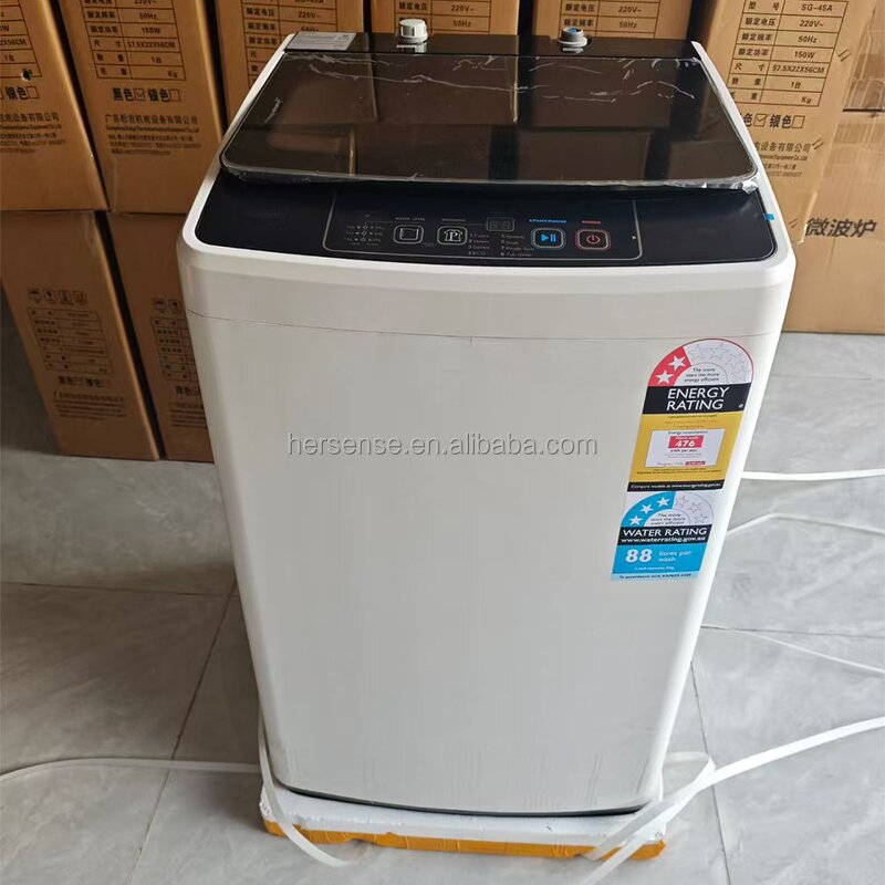 Washing Machine Manufacturer - 6kg White Automatic Top Load 8 Programs Portable Electric for Home