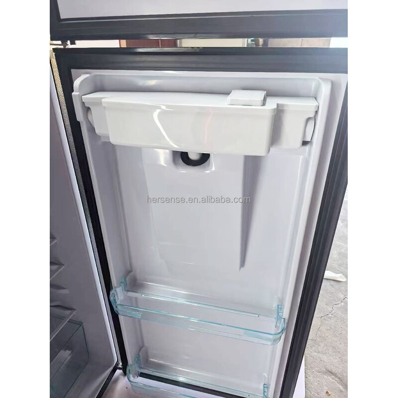 Refrigerator Manufacturer - 280L Silver 220V Double Door with Water Dispenser No Frost for Household Hotel