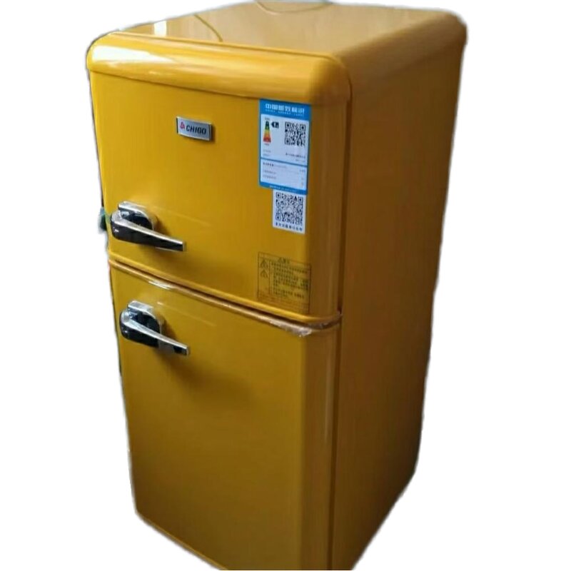 Refrigerator Manufacturer - Hot Selling 82L Retro Style Small Top Freezing and Bottom Refrigeration for Household Use