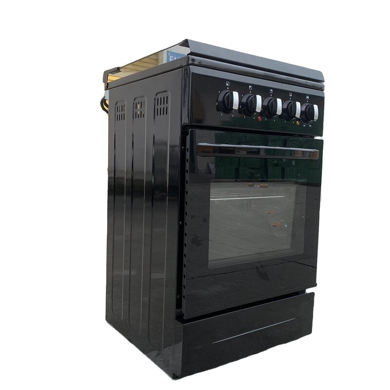 Gas Stove Manufacturer - 4 Burner with Oven for Outdoor RV Use Stainless Steel Freestanding Kitchen