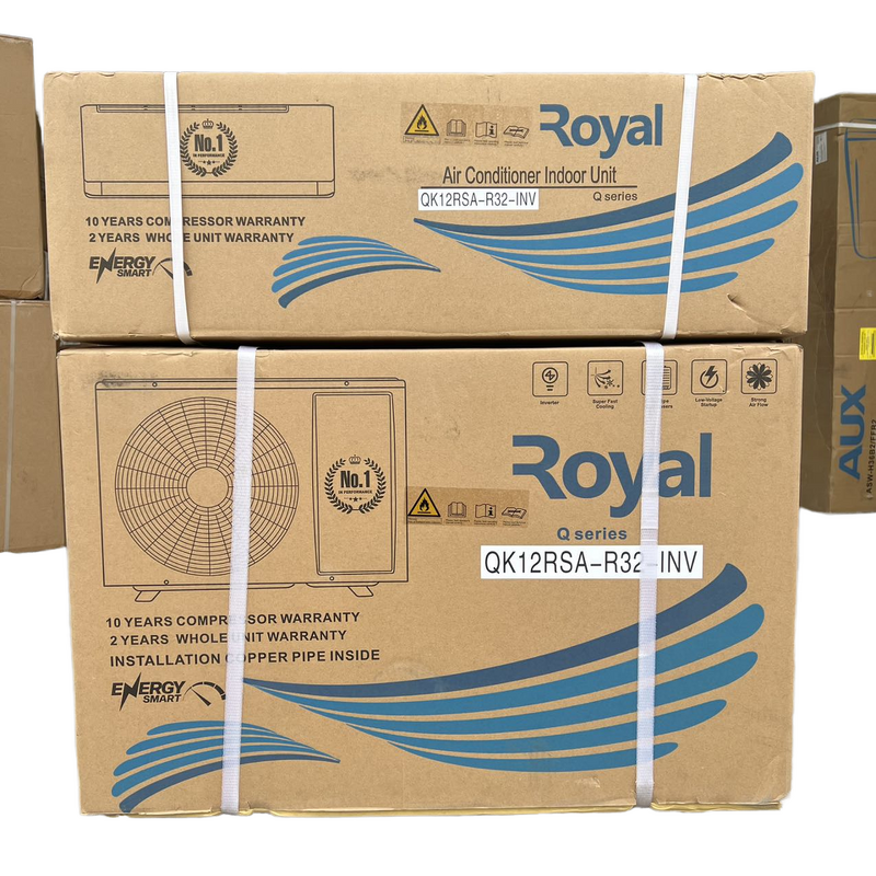 Air Conditioner Manufacturer - Royal 1.5P Smart Wi-Fi Inverter 12000BTU Mini Split Cooling Only R32 220V Energy Saving