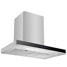Range Hood Manufacturer - Africa Ghana Stainless Steel Wall 60 90cm Slim Design Wall Mounted Extractor 220v