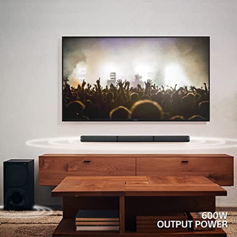 Sound Bar System Manufacturer - Black Son HT-S40R 5.1ch Smart Home Theater with Bluetooth Dolby Audio Rear Speakers