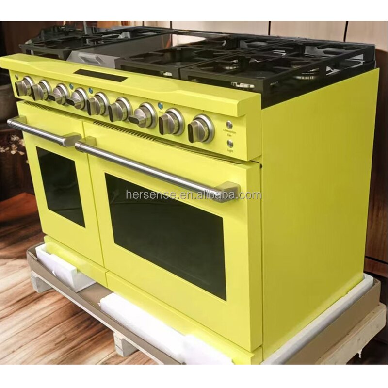 Oven Range Stove Manufacturer - Custom Mad-Model 4 Gas 2 Electric Large Capacity Built-in for Household