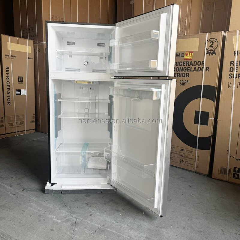Refrigerator Manufacturer - Vios 110V-127V Two Door with Water Dispenser R600a Refrigerant 160W for Home Kitchen