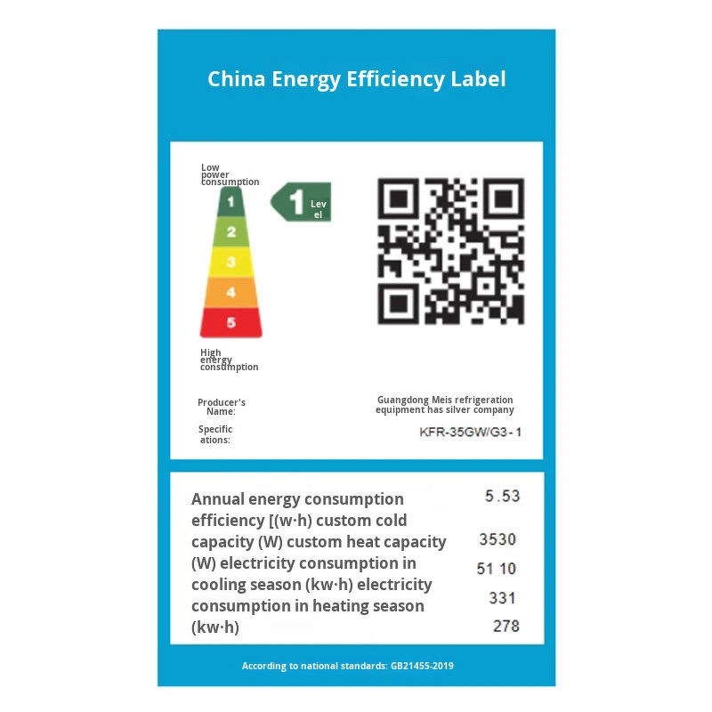 Air Conditioner Manufacturer - Midea 1.5 HP Wall-Mounted Cooling Only High Temperature Operation Low Noise Inverter