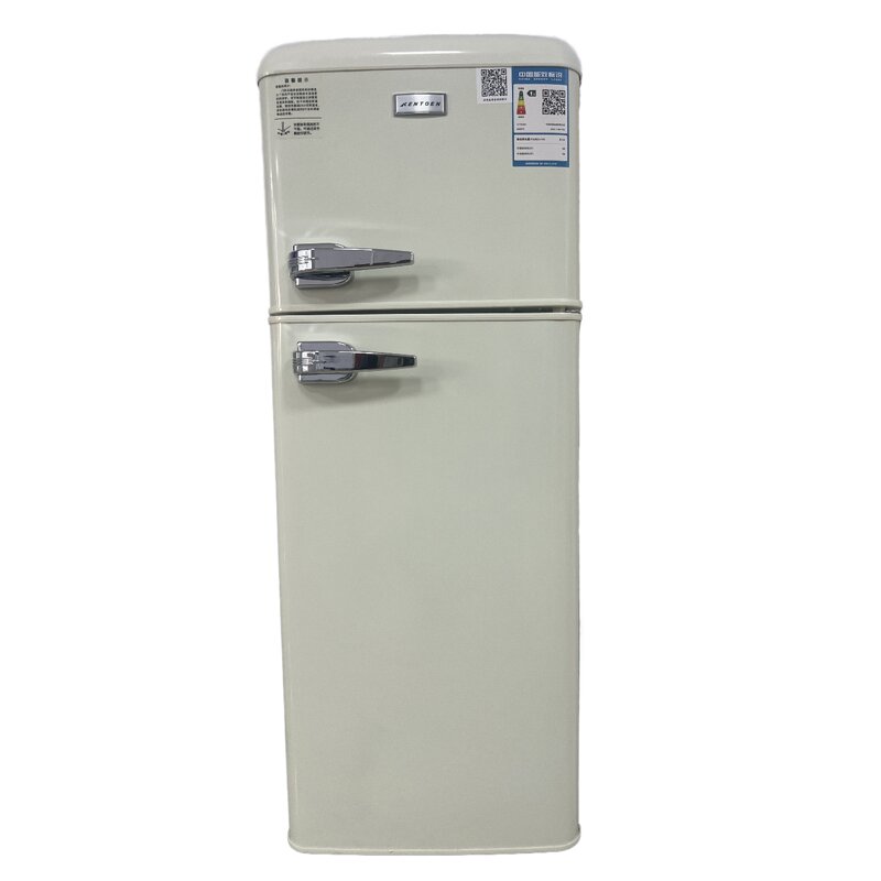 Refrigerator Manufacturer - Hot Selling 82L Retro Style Small Top Freezing and Bottom Refrigeration for Household Use