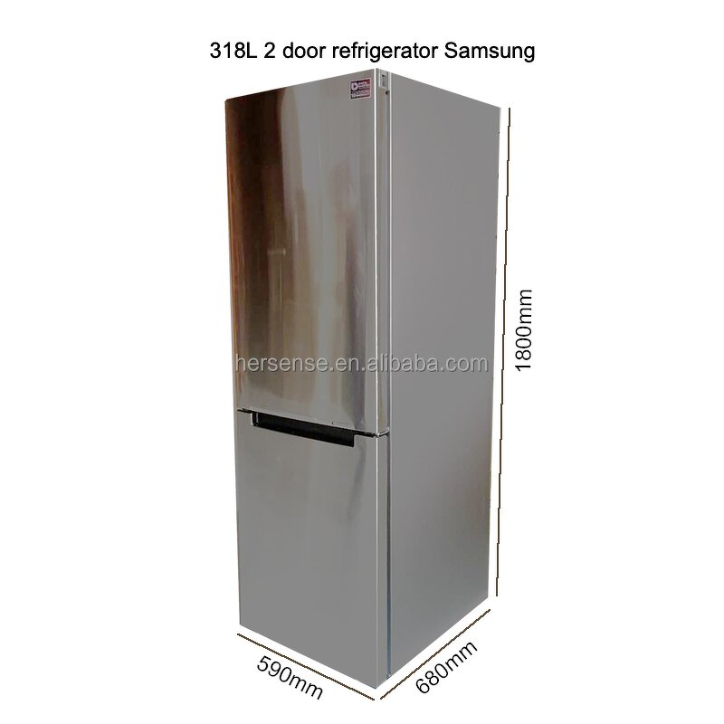Refrigerators Manufacturer - 318L Stainless Steel for Home 220V 2 Door No Frost for Household Hotel