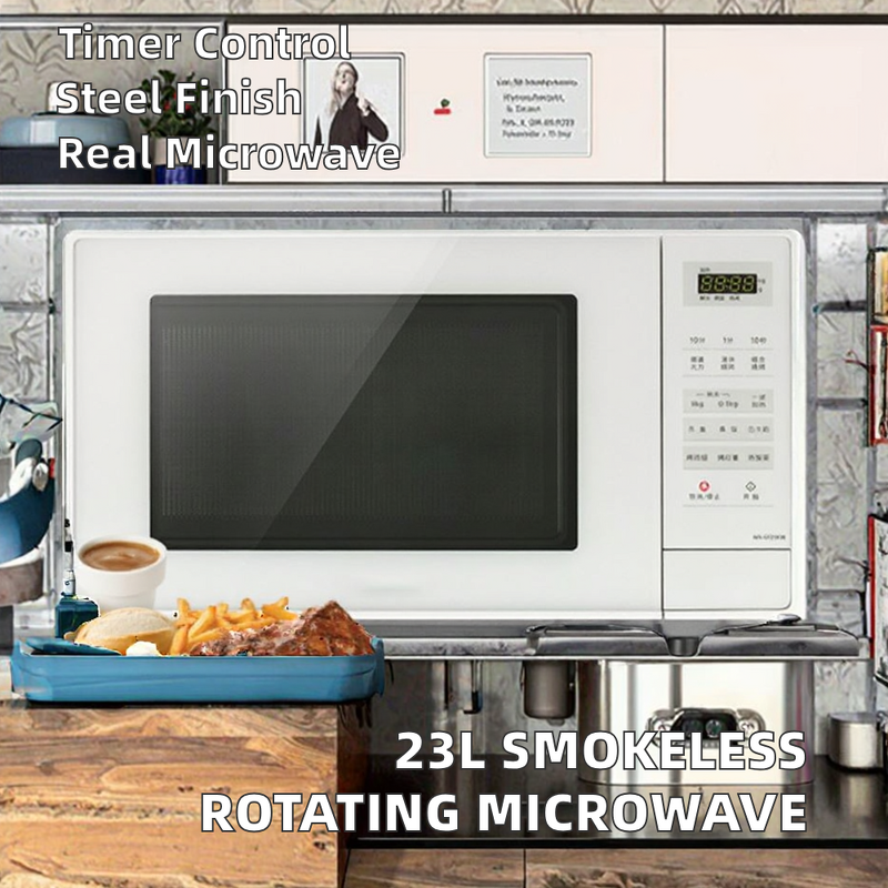 Microwave Oven Manufacturer - Professional Factory 23L Automatic Intelligent Durable Rotating Smokeless Healthy No Oil Electric