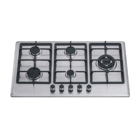 Cooktop Manufacturer - Modern 4-Burner Natural Built-In Commercial Tempered Glass Hot Sale Indoor Outdoor Metal Enamel