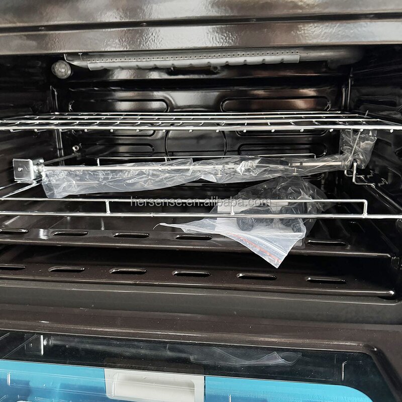 Gas Oven Range Manufacturer - High Quality 6 Burner 120L Large Capacity Built-in for Household Hotel