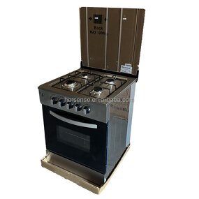 Stove Manufacturer - 220V Electric Oven 4 Burners Integrated Modern Kitchen Gas Electric Hybrid for Home Use