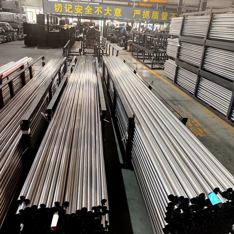 Stainless Steel Round Tube Manufacturer - Golden Color 304/304L/316/316L Mirror Finish for Decorative Rail