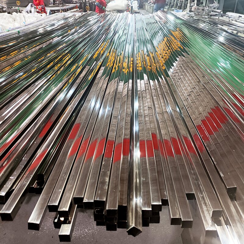 Stainless Steel Welded Pipe Manufacturer - SUS 304 304L 316 316L 201 409L 430 Brushed Square Rectangle Tubing