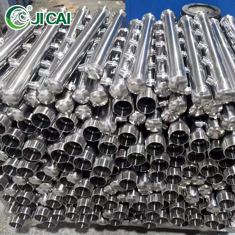 Stainless Steel Manifold Water Separator - Customized 4-Way 304/316L Round Thread for Heating System