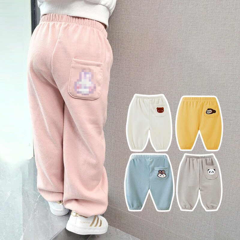Girls Casual Pants Manufacturer - Kindergarten Beam Boys Sports Fart Pants Baby Big PP Pants