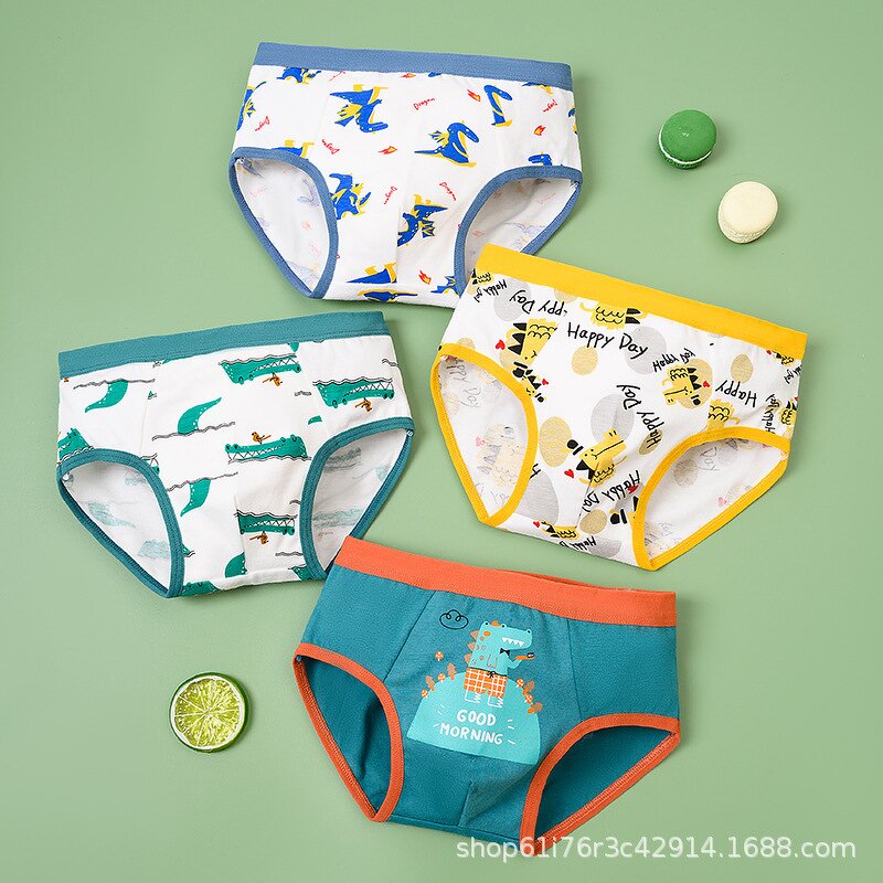 Boys Underwear Manufacturer - 2025 New Style Triangle Briefs Cotton Teenager