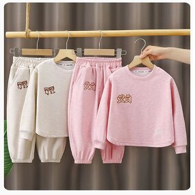 Children's Suits Manufacturer - Autumn New Girls Outerwear Autumn Style Net Celebrity Stylish Sports Leisure 2-piece & OEM