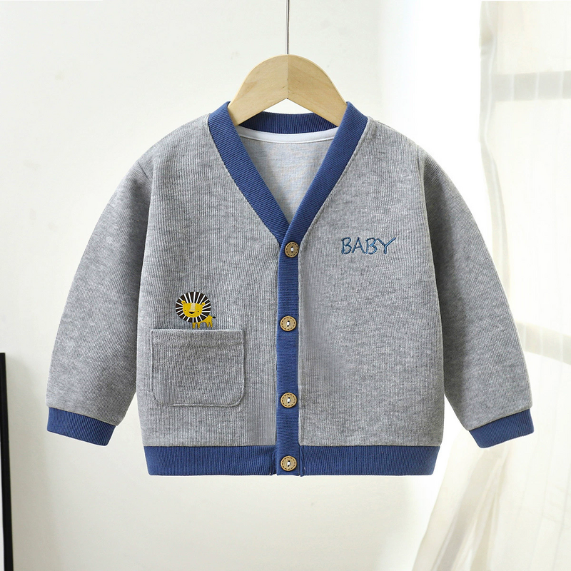 Children's Sweaters Manufacturer - Autumn Coats 0-6 Years Boys Sweaters Baby Girls Knitted Cardigan