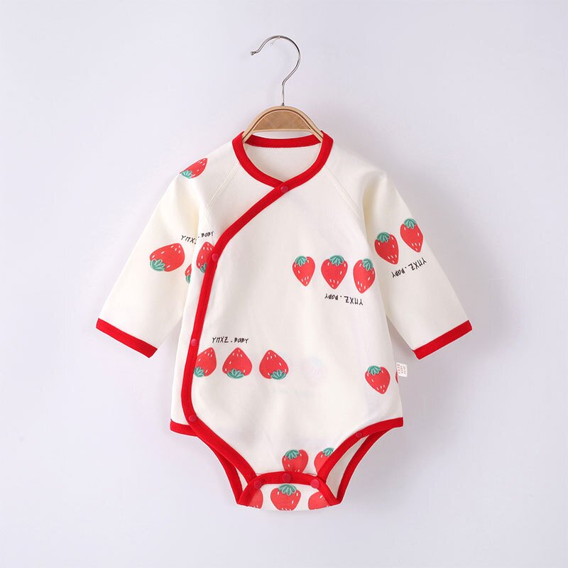 Newborn Clothes Manufacturer - Long-sleeved Hip Clothes Spring Autumn Baby Climbing Conjoined Jacket