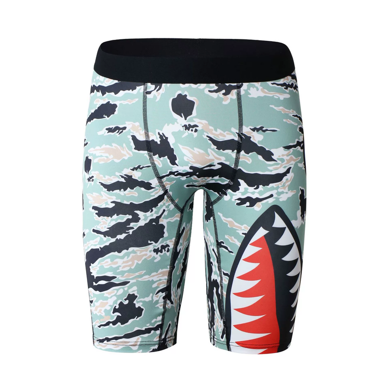 Boys Boxer Shorts Manufacturer - Customizable Youth Quick Dry Polyester Cartoon Printed Swimwear