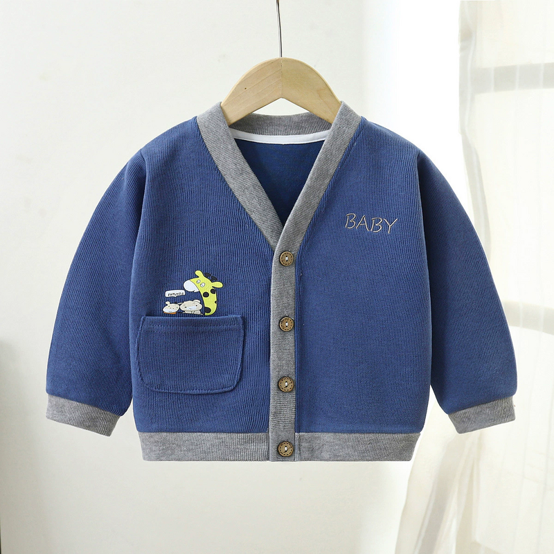 Children's Sweaters Manufacturer - Autumn Coats 0-6 Years Boys Sweaters Baby Girls Knitted Cardigan