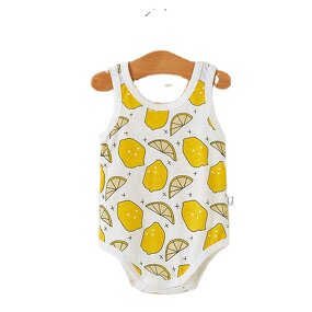 Baby Fart Clothes Manufacturer - Summer New Thin New Child Sleeveless Habits Triangular Climbing Body Go Out