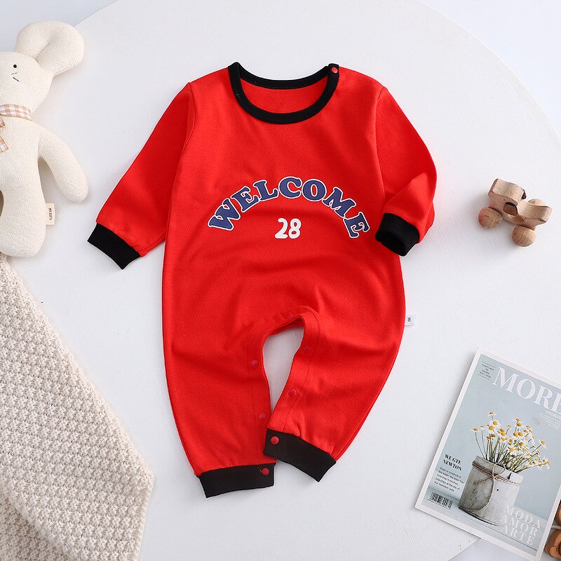 Infant Clothing Manufacturer - Spring Autumn 2023 New Crane Babies Open Crotch Newborn Pajamas
