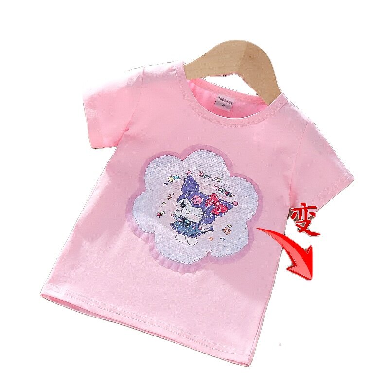 Children's T-shirt Manufacturer - Baby Half Sleeve 2025 New Summer Short Sleeve Cotton for Girls