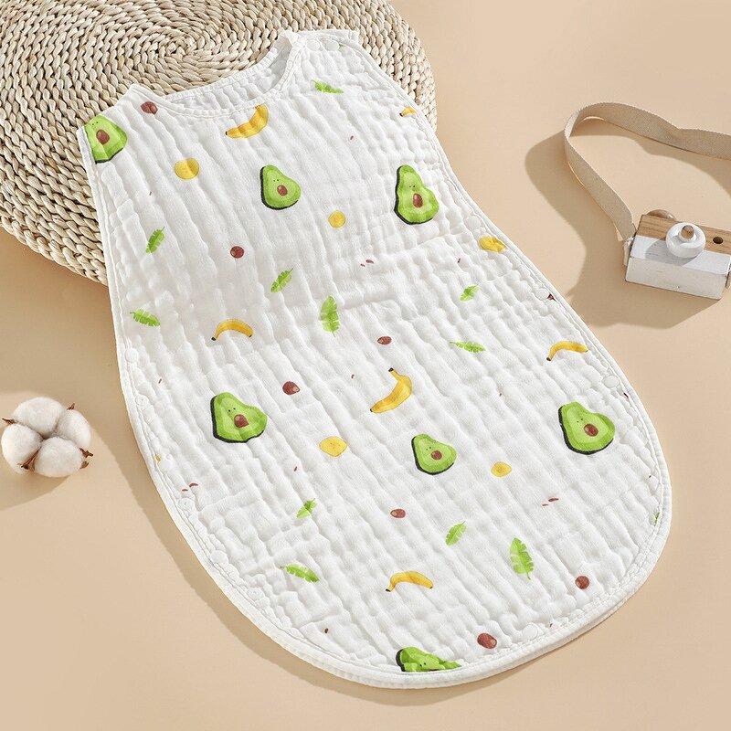 Newborn Sleeping Bag Manufacturer - Cotton Six-layer One-piece Anti-vest Children's Sleeping Bag
