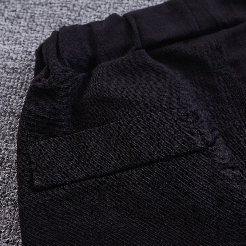 Boy Polo Shirt Set Manufacturer - Summer New Korean Short-sleeved Lapel Two-piece Suit