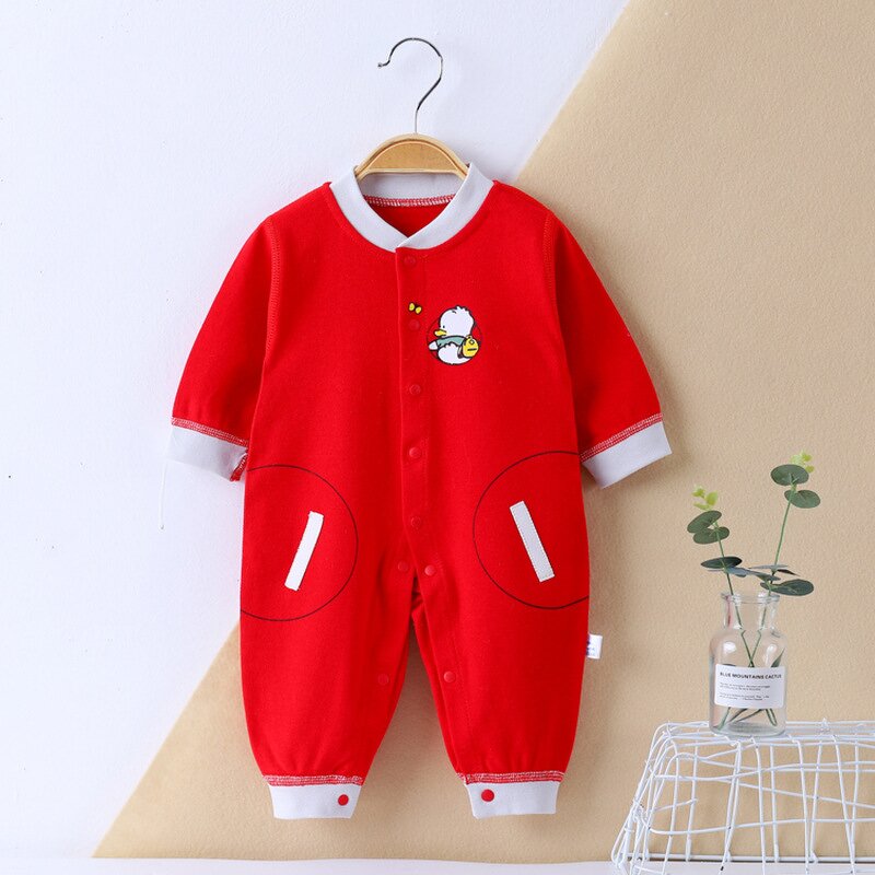Baby Climbing Clothes Manufacturer - Spring New Male Female Girl Newborns Bottoming Out Bottom