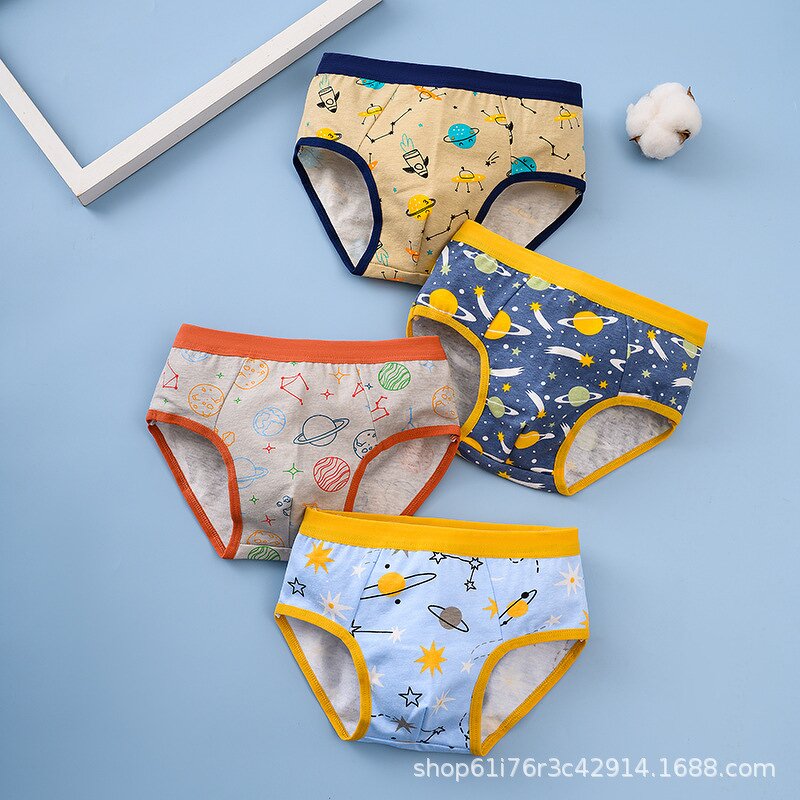 Boys Underwear Manufacturer - 2025 New Style Triangle Briefs Cotton Teenager