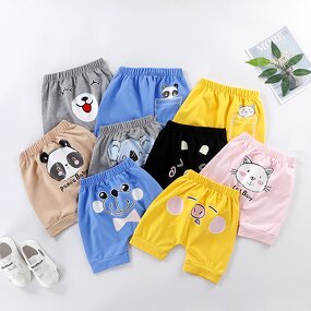Children's Pants Manufacturer - 2023 Summer New Korean Boys Girls Sediment Baby Farts Leisure Pants