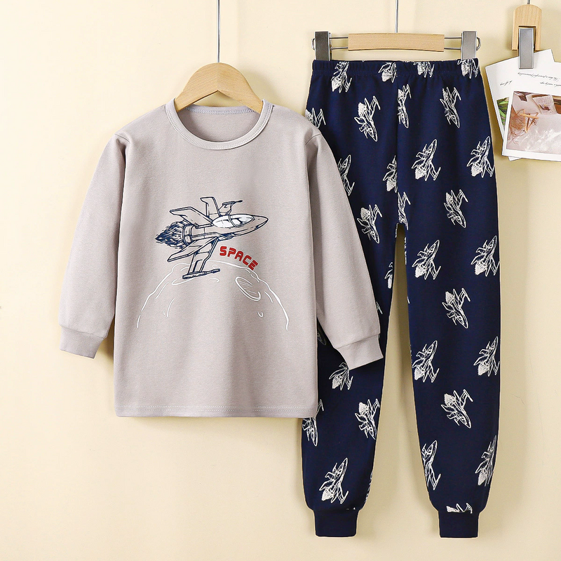 Kids Winter Clothing Manufacturer - Pure Cotton Girls Home Clothes Boys Teenagers Warm Autumn Clothes 0-12 Years & OEM