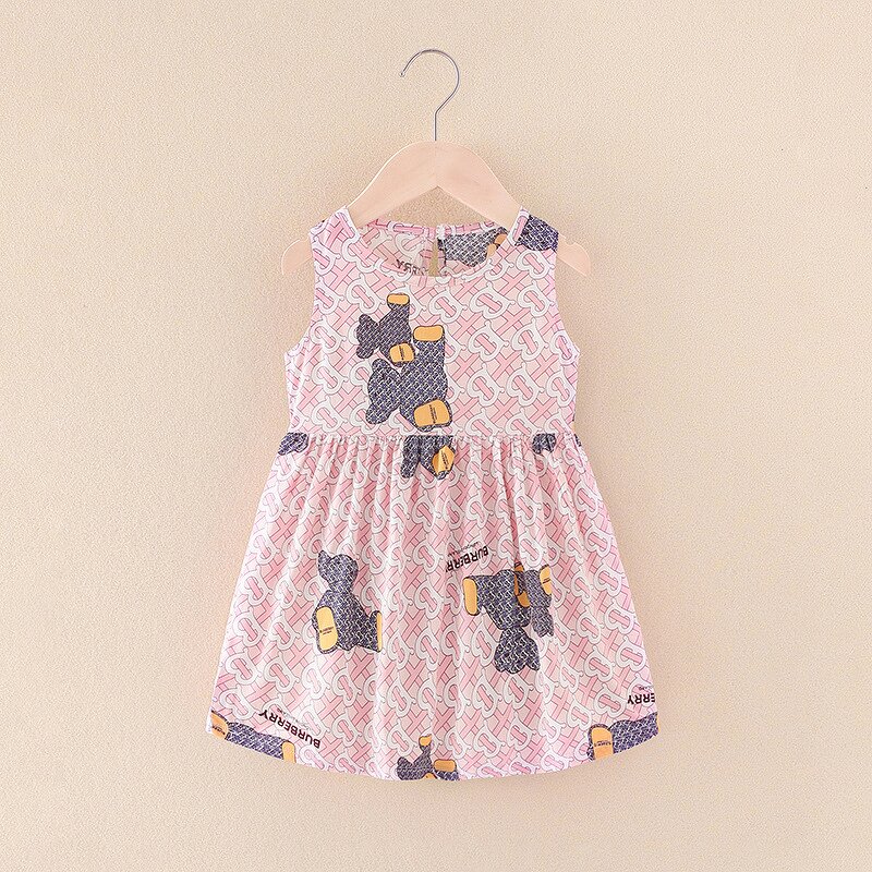 Girls Summer Dress Manufacturer - 2023 Hot-selling New Suspender Vest Female Baby Cotton Floral Floral