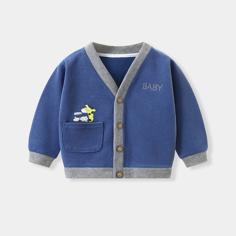 Children's Knit Cardigans Manufacturer - Autumn New Baby Coats Korean-style Boys Girls Wholesale