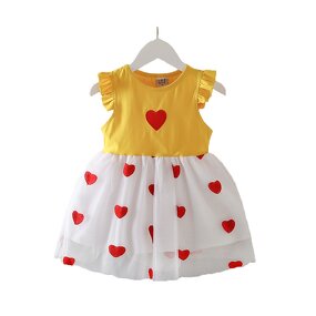 Girls Summer Dress Manufacturer - New Foreign Little Girl 6-year Old Princess Panton Yarn Skirt