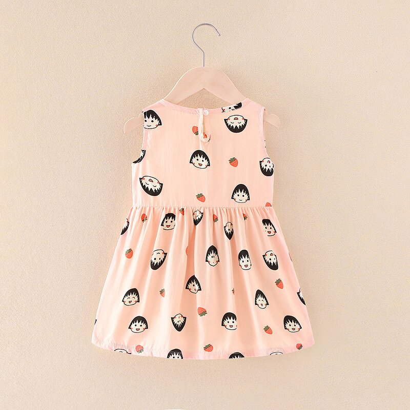 Little Girl Dress Manufacturer - 2023 Special Sale Baby Girl Sleeveless Backless Simpleness Desgin Frocks Organic Linen
