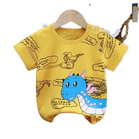 Children's T-shirt Manufacturer - Short-sleeved Pure Cotton for Girls Summer Clothes Baby Boys Tops