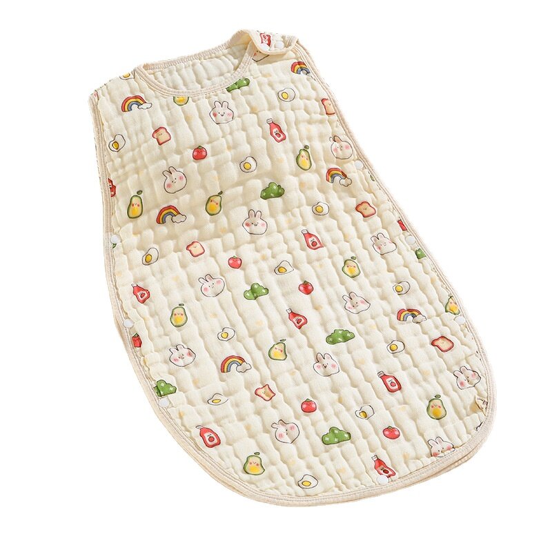 Newborn Sleeping Bag Manufacturer - Cotton Six-layer One-piece Anti-vest Children's Sleeping Bag