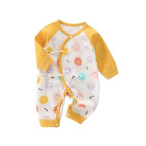 Newborn Clothes Manufacturer - Lace-ups Men Women Four Seasons Monk Clothes Long Sleeves Boneless Butterfly