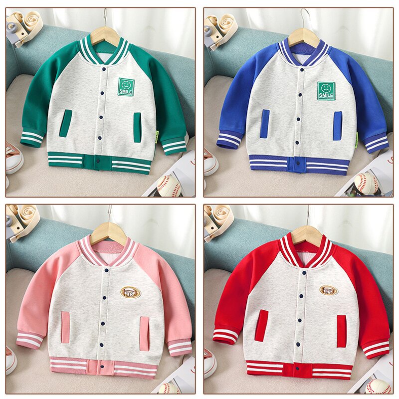 Children's Baseball Clothing Manufacturer - 2023 Spring Treasure Coat Casual Men Women Medium Large Children Western Style
