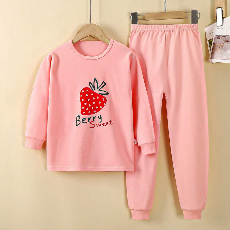 Kids Winter Clothing Manufacturer - Pure Cotton Girls Home Clothes Boys Teenagers Warm Autumn Clothes 0-12 Years & OEM