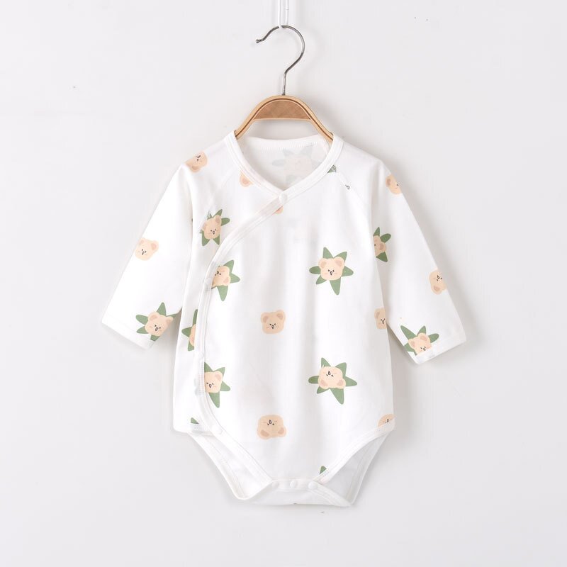 Newborn Clothes Manufacturer - Long-sleeved Hip Clothes Spring Autumn Baby Climbing Conjoined Jacket