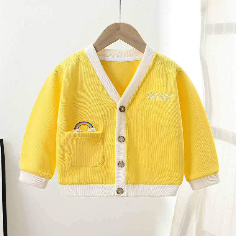Children's Sweaters Manufacturer - Autumn Coats 0-6 Years Boys Sweaters Baby Girls Knitted Cardigan
