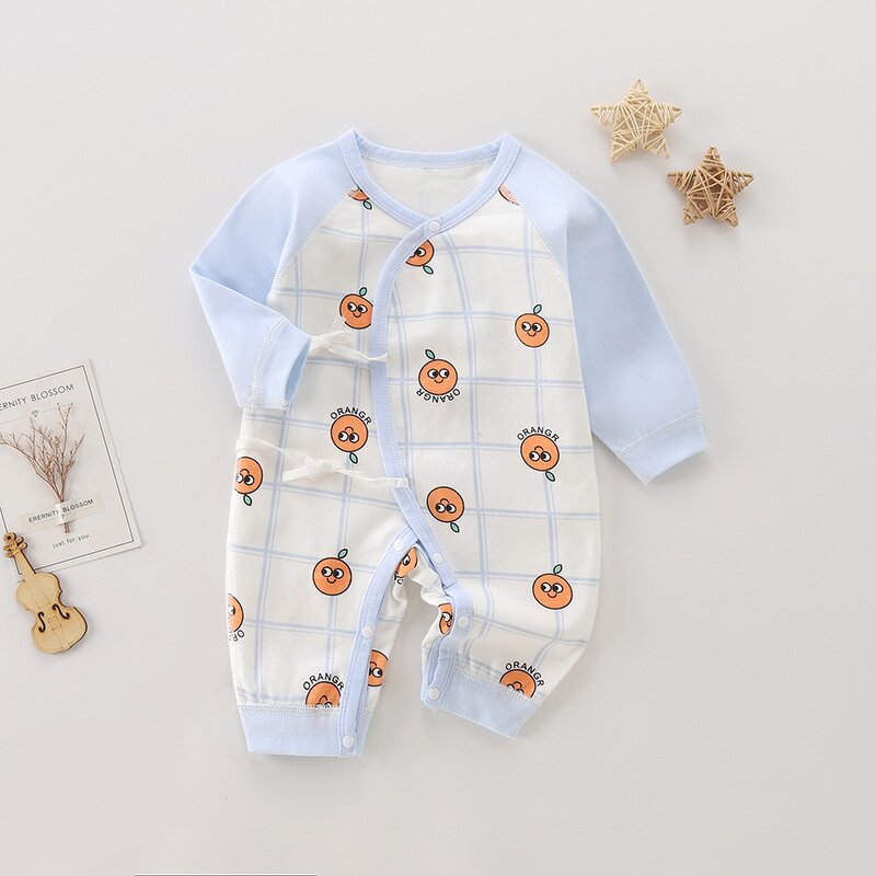 Newborn Clothes Manufacturer - Lace-ups Men Women Four Seasons Monk Clothes Long Sleeves Boneless Butterfly